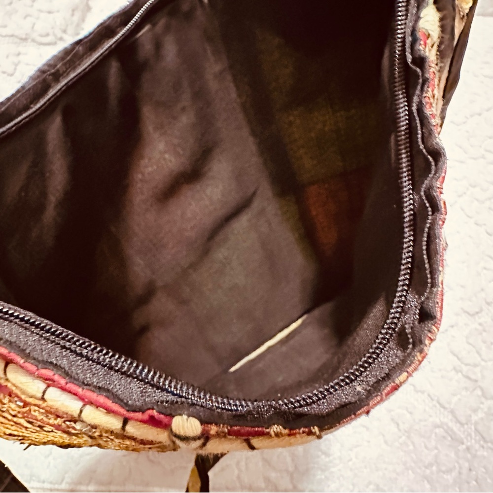 Vintage | Bag | Vintage Shoulder Sari Bag - Picture 9 of 11